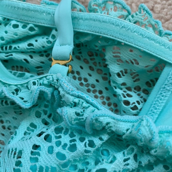 Ardene Off the Shoulder Teal Bikini - Picture 4 of 9